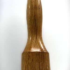 Maillet de sculpteur tourné entièrement en chêne 300 ans d'âge provenant d'une ancienne charpente.