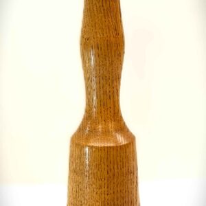 Maillet de sculpteur tourné entièrement en chêne 300 ans d'âge provenant d'une ancienne charpente. (Copie)